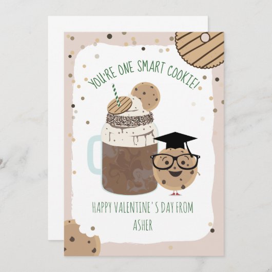 Ein intelligentes Cookie & ein Milchshake-Klassenz (Vorne/Hinten)