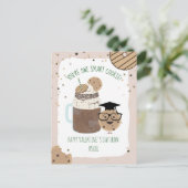 Ein intelligentes Cookie & ein Milchshake-Klassenz Postkarte (Stehend Vorderseite)