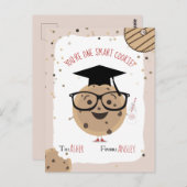 Ein intelligentes Cookie & Milchkids-Klassenzimmer Postkarte (Vorne/Hinten)