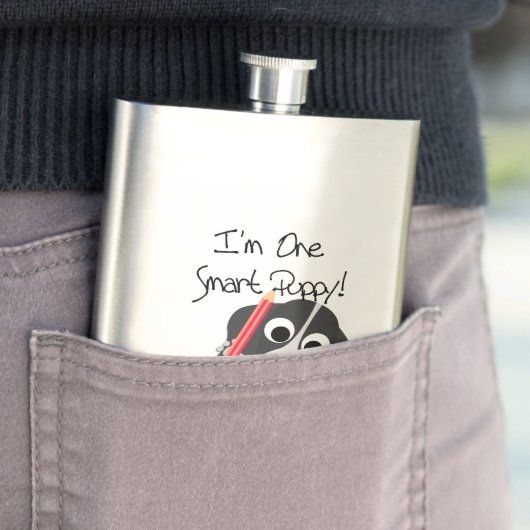 Ein intelligentes Puppy Flachmann (Beispiel)