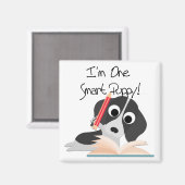 Ein intelligentes Puppy Magnet (Vorderseite/Rückseite)