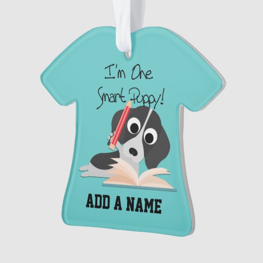 Ein intelligentes Puppy Ornament (Vorderseite)