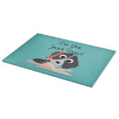 Ein intelligentes Puppy Schneidebrett (Ecke)