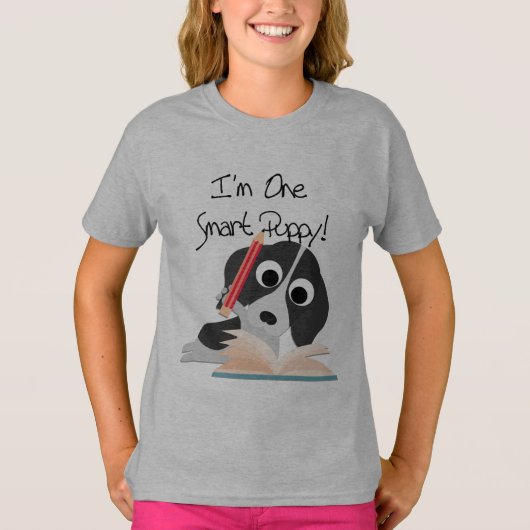 Ein intelligentes Puppy T-Shirt (Vorderseite)