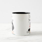 Ein intelligentes Puppy Zweifarbige Tasse (Mittel)