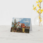Ein interessantes Haus Karte (Gelbe Blume)