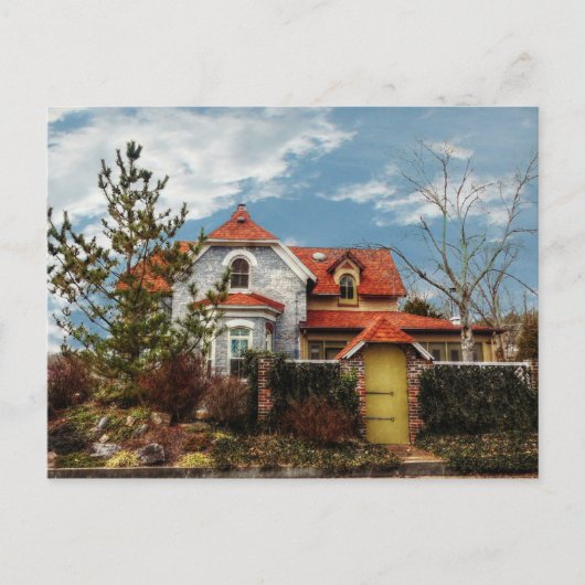 Ein interessantes Haus Postkarte (Vorderseite)