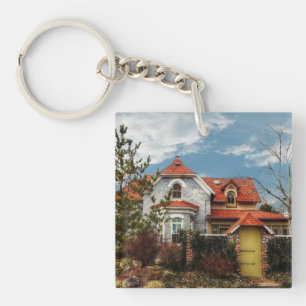 Ein interessantes Haus Schlüsselanhänger