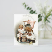 Ein interessantes Spiel Postkarte (Stehend Vorderseite)