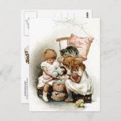 Ein interessantes Spiel Postkarte (Vorne/Hinten)