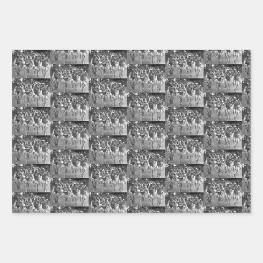 EIN INTIMATE PORTRAIT DER TOUR DE FRANCE 1920ER GESCHENKPAPIER SET (Vorderseite)