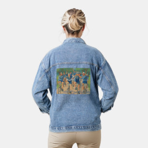 EIN INTIMATE PORTRAIT DER TOUR DE FRANCE IN DEN 20 JEANSJACKE