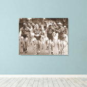 EIN INTIMATE PORTRAIT DER TOUR DE FRANCE IN DEN 20 LEINWANDDRUCK (Insitu (Holzboden))