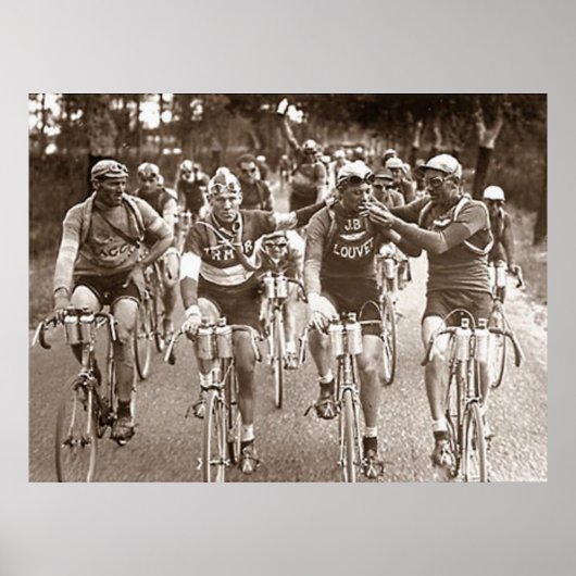 EIN INTIMATE PORTRAIT DER TOUR DE FRANCE IN DEN 20 POSTER (Vorne)