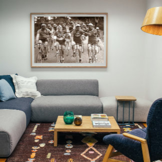 Ein intimes Portrait Die Tour de France in den 20e Poster