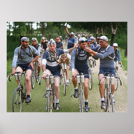 EIN INTIMES PORTRAIT TOUR DE FRANCE 1920er Redux Poster (Vorne)