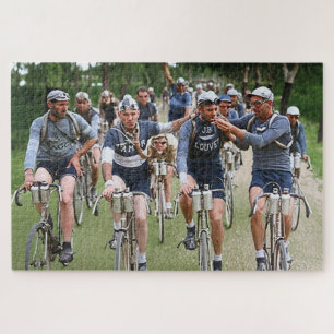 EIN INTIMES PORTRAIT TOUR DE FRANCE 1920er Redux Puzzle