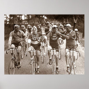EIN INTIMES PORTRÄT DER TOUR DE FRANCE DER 1920ER  POSTER