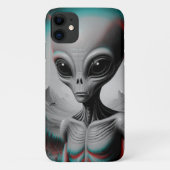 ein iPhone mit Alien 11-Gehäuse Case-Mate iPhone Hülle (Rückseite)