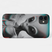 ein iPhone mit Alien 11-Gehäuse Case-Mate iPhone Hülle (Rückseite (Horizontal))