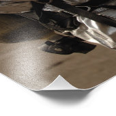 Ein irakischer Feuerwehrmann Fotodruck (Ecke)