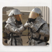 Ein irakischer Feuerwehrmann Mousepad (Vorne)