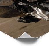 Ein irakischer Feuerwehrmann Poster (Ecke)