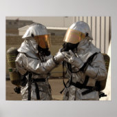 Ein irakischer Feuerwehrmann Poster (Vorne)