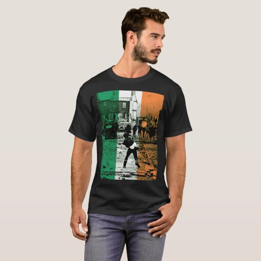 Ein Ire, der nicht will, gebrochen zu werden T-Shirt (Vorne ganz)