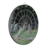 Ein irischer Friedhof Dartscheibe (Vorderseite Links)