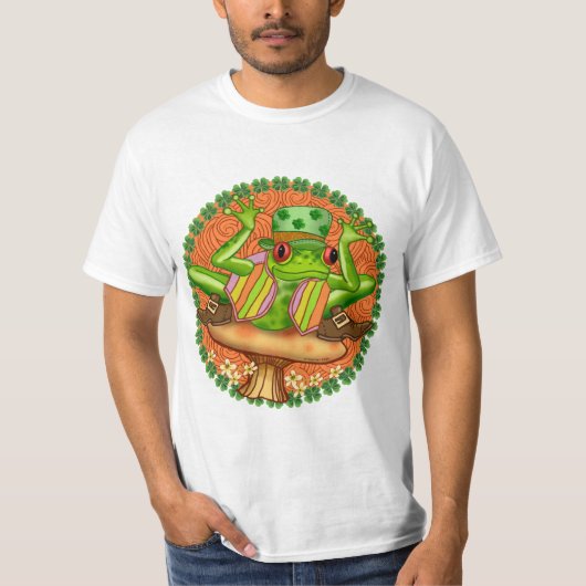 Ein irischer Frosch T-Shirt (Vorderseite)