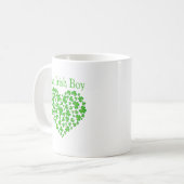 Ein irischer Junge Kaffeetasse (Vorderseite Links)