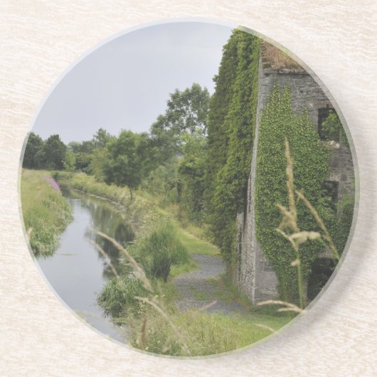Ein irischer Kanal Getränkeuntersetzer (Vorne)