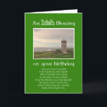 Ein irischer Segen - kundenspezifische Fotokarte Karte<br><div class="desc">Geburtstagskarte,  die einen alten irischen Segen und einen Platz kennzeichnet,  um Ihr eigenes irisches Foto einzufügen. Karte einfach gesagt entworfen durch vorbei Robin.</div>
