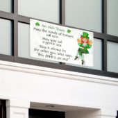 Ein irischer Toast Banner (Äußeres Gebäude)