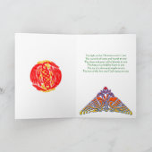 Ein irischer Weihnachtssegen... Weihnachtskarte Feiertagskarte (Innenseite)