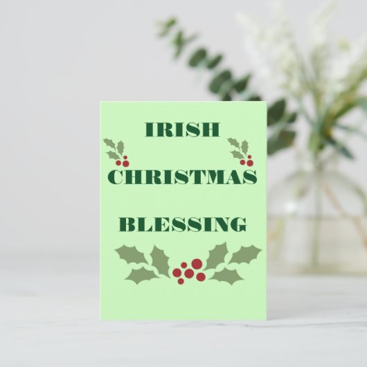 Ein irisches Weihnachten (Stehend Vorderseite)