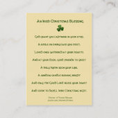 Ein irisches Weihnachten, das heilige Karten St (Rückseite)