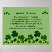 Ein Irish Sessing / Kleeblatts Poster (Vorne)
