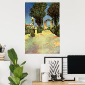 Ein italienischer Garten von Maxfield Parrish Poster (Heimbüro)
