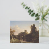 Ein italienischer Herbst von Thomas Cole Postcard Postkarte (Stehend Vorderseite)
