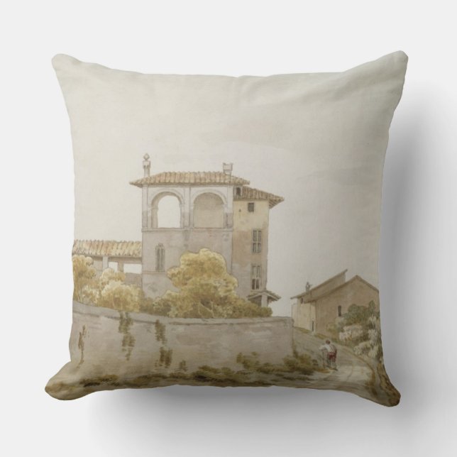 Ein italienisches Landhaus Kissen (Vorderseite)