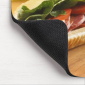 Ein italienisches Untersandwich mit 2 Mousepad (Ecke)