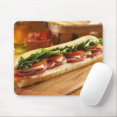 Ein italienisches Untersandwich mit 2 Mousepad (Mit Mouse)