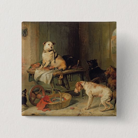 Ein Jack im Büro, c.1833 Button (Vorderseite)