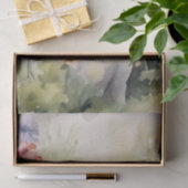 : Ein Jack Russell in Blume Decoupage Seidenpapier (Geschenk)