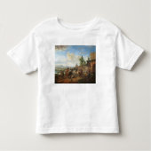 Ein Jagd-Party durch ein Landhaus (Öl auf Kleinkind T-shirt (Vorderseite)