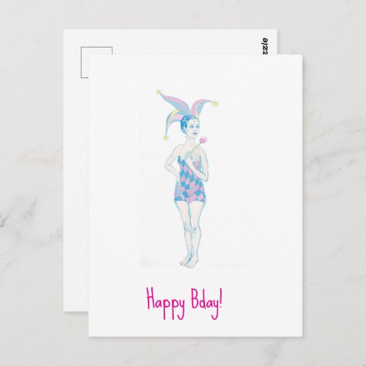 Ein Jäger Postkarte (Vorne/Hinten)