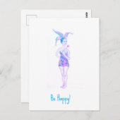 Ein Jäger Postkarte (Vorne/Hinten)