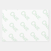 Ein Jahr alt Geschenkpapier Set (Vorderseite 3)